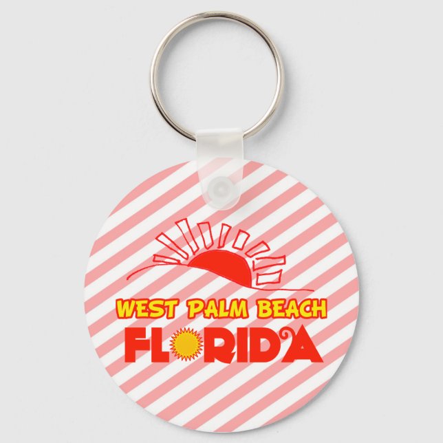 West Palm Beach, Florida Key Ring (Front)