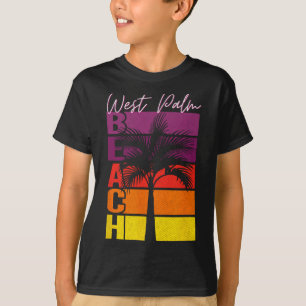 West Palm Beach Florida Surfing T-Shirt