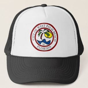 West Palm Beach Florida Trucker Hat