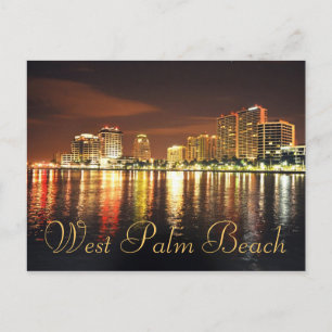 West Palm Beach, Florida, U.S.A. Postcard