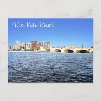 West Palm Beach, Florida, U.S.A. Postcard