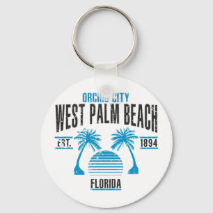 West Palm Beach Key Ring