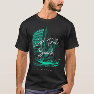 West Palm Beach Sailboat T-Shirt