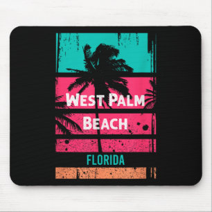 West Palm Beach Souvenir - Florida Reminder Mouse Mat