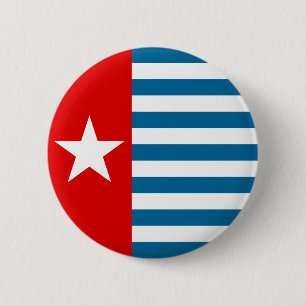 west papua 6 cm round badge