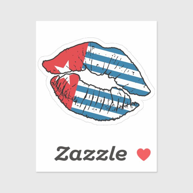 West Papua Barat Papuan Lipstick Love Flag (Sheet)