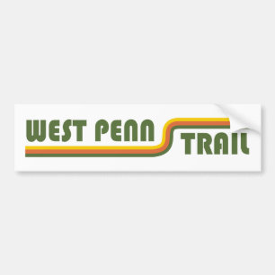 West Penn Trail Pennsylvania Bumper Sticker