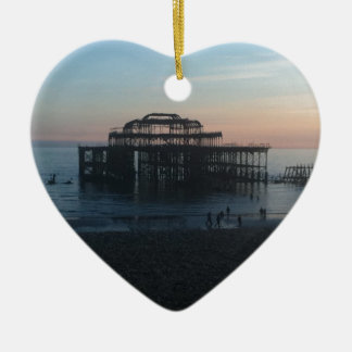 West Pier Brighton Ceramic Tree Decoration
