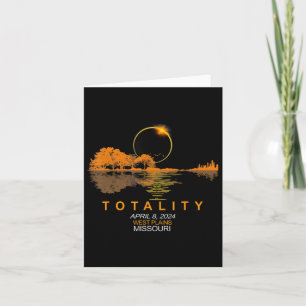 West Plains America Total Solar Eclipse 2024 Card