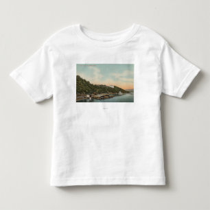 West Point, NY - View of Harbour on Hudson River Toddler T-Shirt