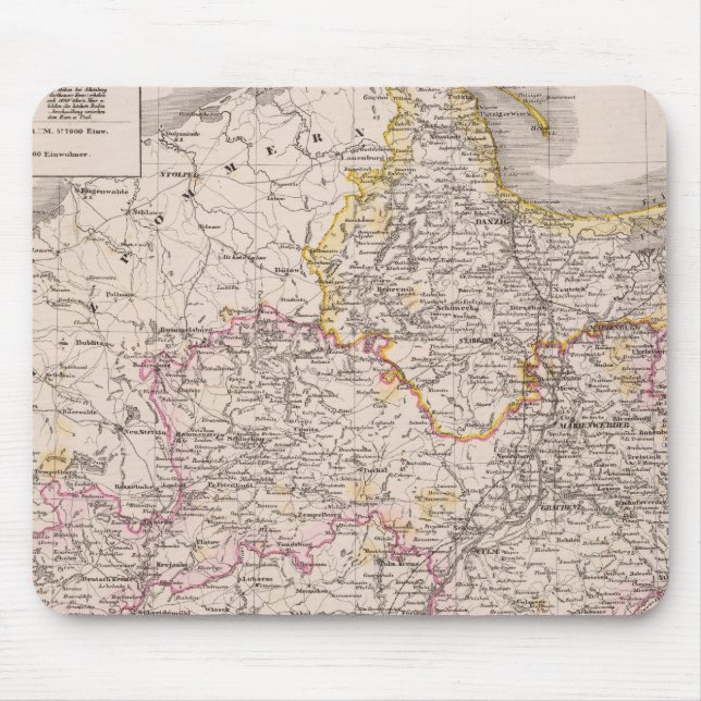 West Poland Mouse Mat (Front)