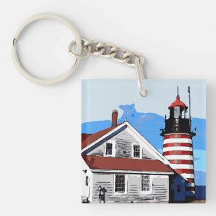 WEST QUODDY HEAD KEY RING