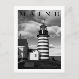 West Quoddy Head Light Postcard
