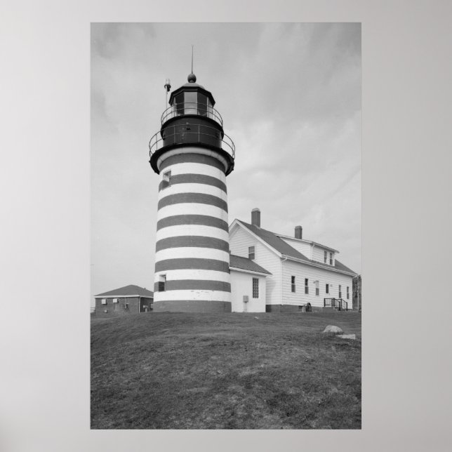 West Quoddy Head Light Station Poster (Front)
