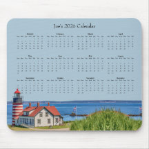 West Quoddy Head Lighthouse – 2026 Calendar
