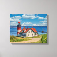 West Quoddy Head Lighthouse, Lubec, Maine