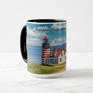 West Quoddy Head Lighthouse, Lubec, Maine Mug