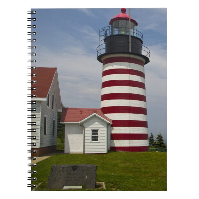 West Quoddy Head Lighthouse State Park is the Notebook (Front)