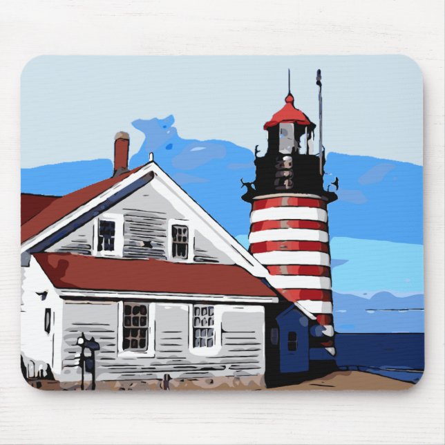 WEST QUODDY HEAD MOUSE MAT (Front)