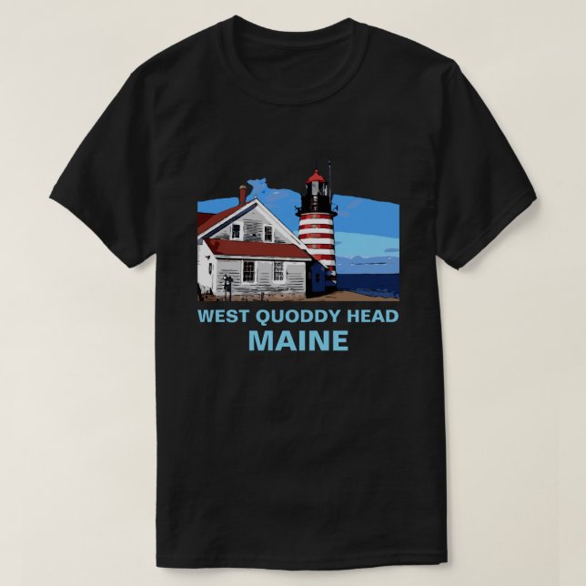WEST QUODDY HEAD T-Shirt (Design Front)