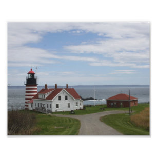 West Quoddy Lighthouse Photo Print