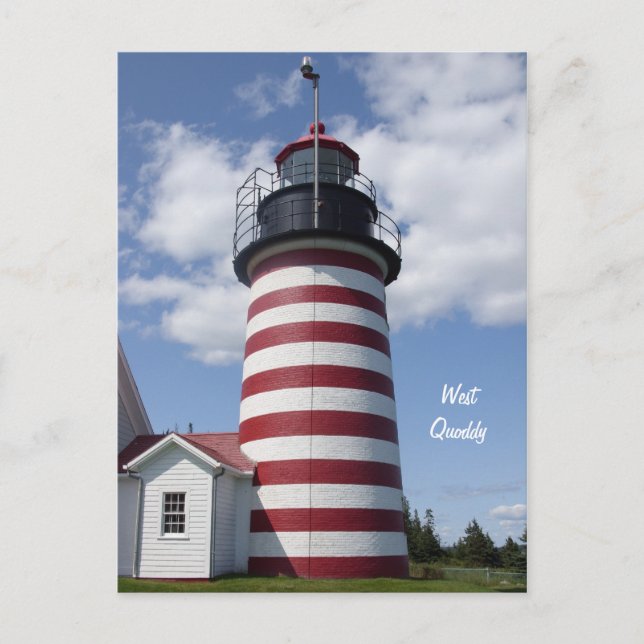 West Quoddy postcard (Front)