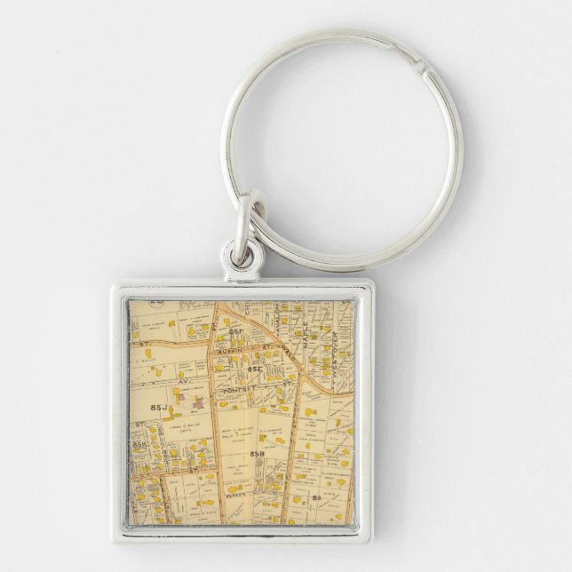 West Roxbury, Massachusetts 2 Key Ring (Front)
