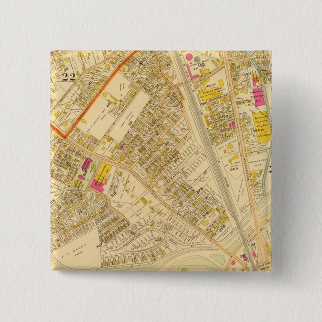 West Roxbury, Massachusetts 6 15 Cm Square Badge (Front)