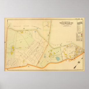West Roxbury, Massachusetts Poster