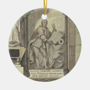 West Side of Poet's Corner, plate 25 from 'Westmin Ceramic Tree Decoration