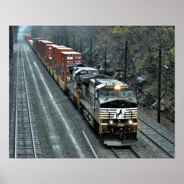West Slope Stack Train Poster (Front)
