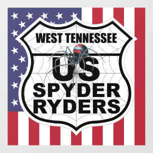 West Tennessee Chapter - Decal Flag & Logo