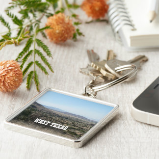 West Texas Landscape Key Ring