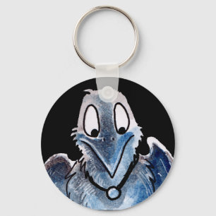 West the Raven Keychain