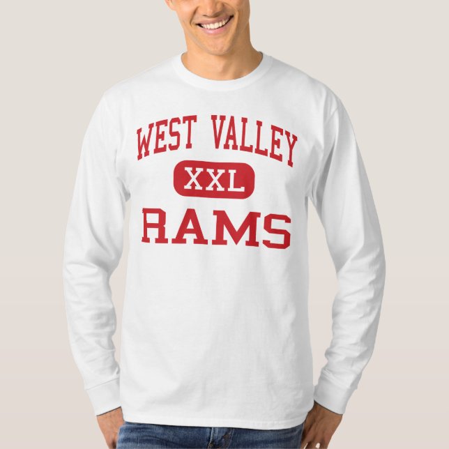 West Valley - Rams - High - Yakima Washington T-Shirt (Front)