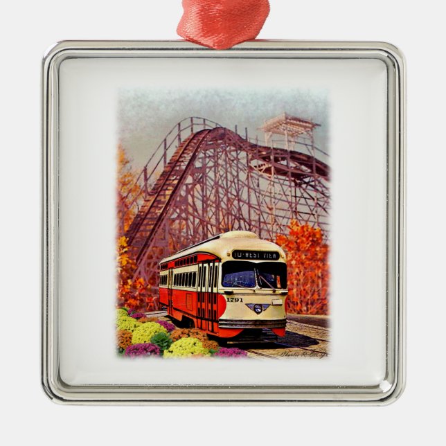 West View Park Christmas Ornament (Front)