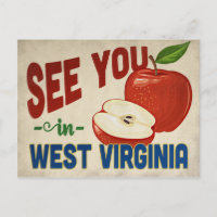 West Virginia Apple - Vintage Travel