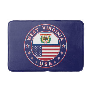 West Virginia Bath Mat