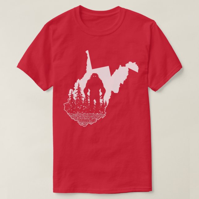 West Virginia Bigfoot T-Shirt (Design Front)