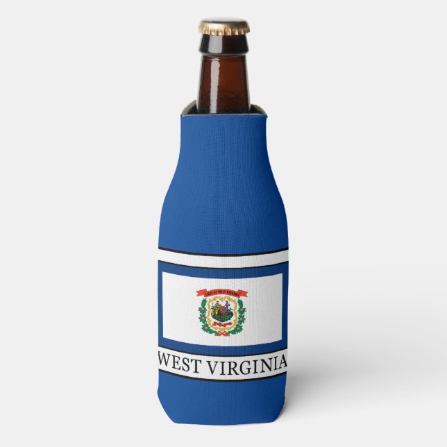West Virginia Bottle Cooler (Bottle Front)
