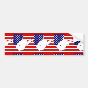 West Virginia Bumper Sticker