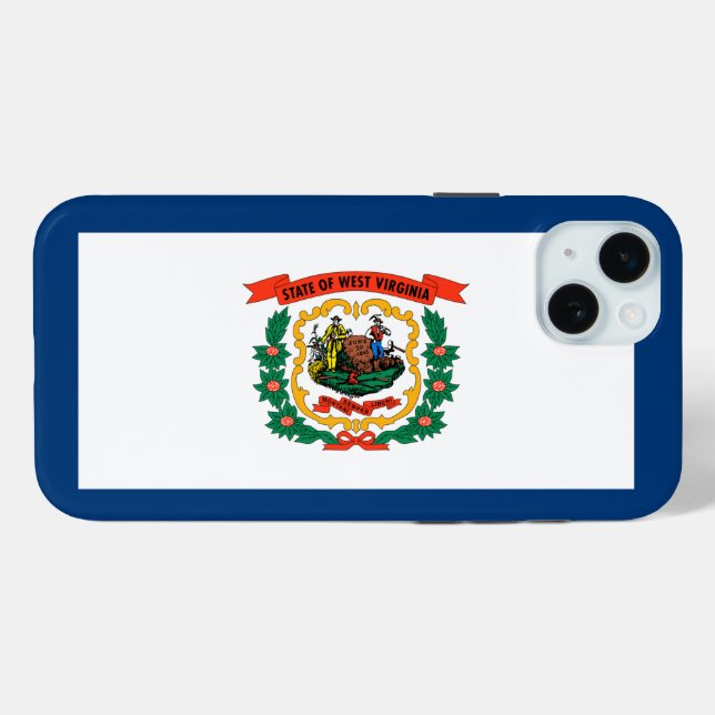West Virginia Case-Mate iPhone Case (Back (Horizontal))