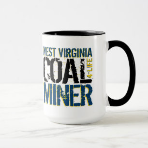 WEST VIRGINIA COAL MINER MUG