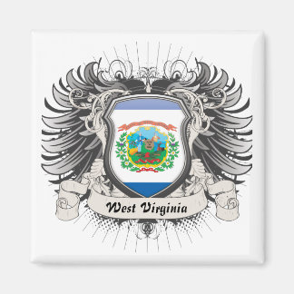 West Virginia Crest Magnet