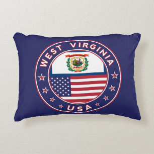 West Virginia Decorative Cushion