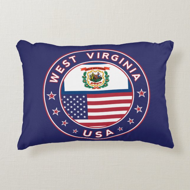 West Virginia Decorative Cushion (Front)