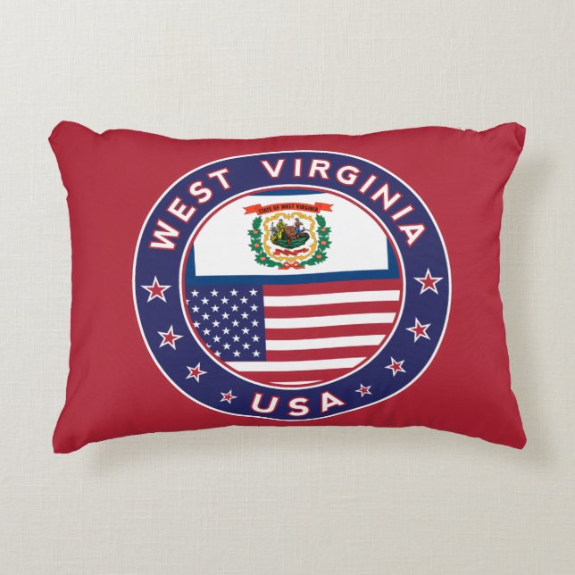 West Virginia Decorative Cushion (Front)