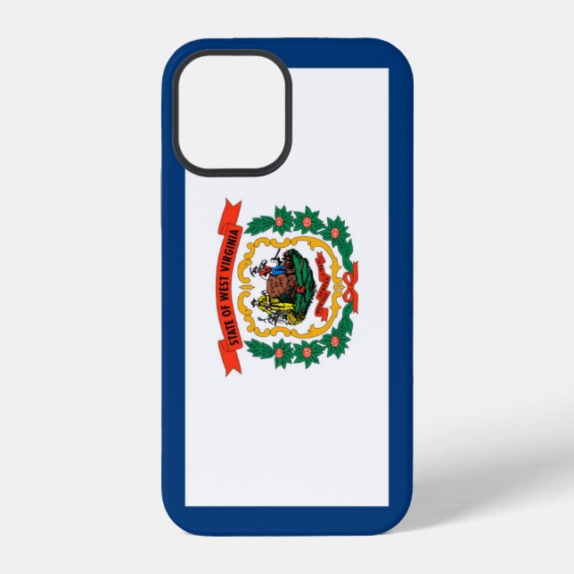 West Virginia flag iPhone Case (Back)