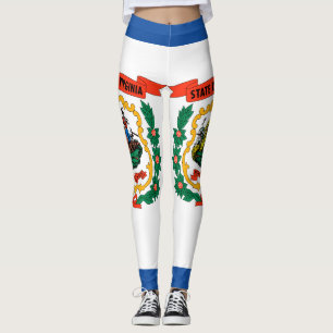 West Virginia flag Leggings