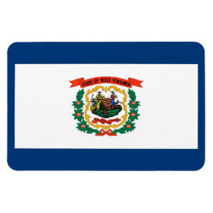 West Virginia flag Magnet